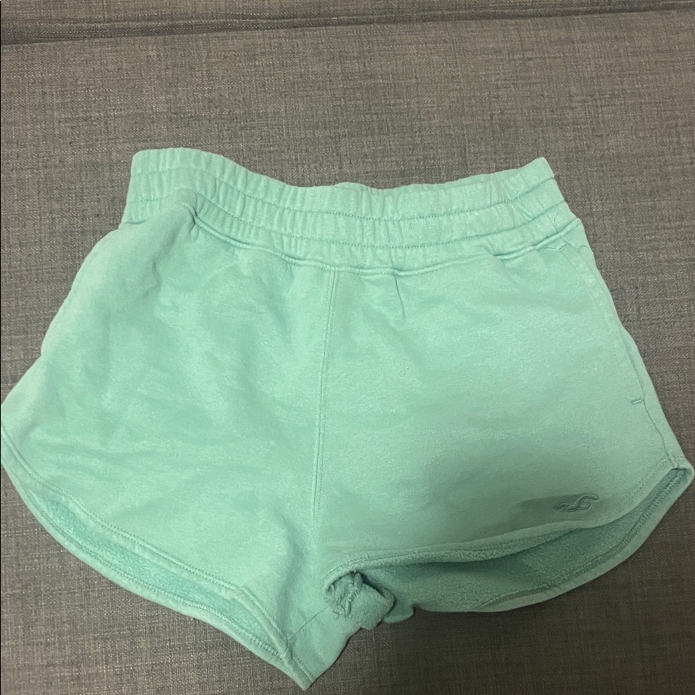 Teal/green Hollister shorts